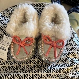 Crewcuts slippers toddler 8